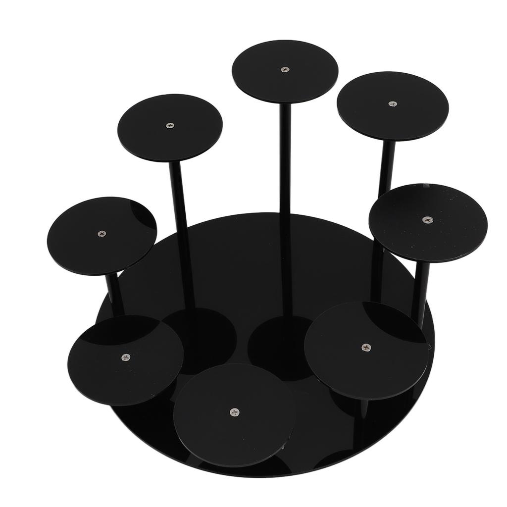 Акриловые подставки для кексов Устойчивые круглые Подставка для демонстрации тарелок для кукол аниме-фигурок для свадьбы, дня рождения