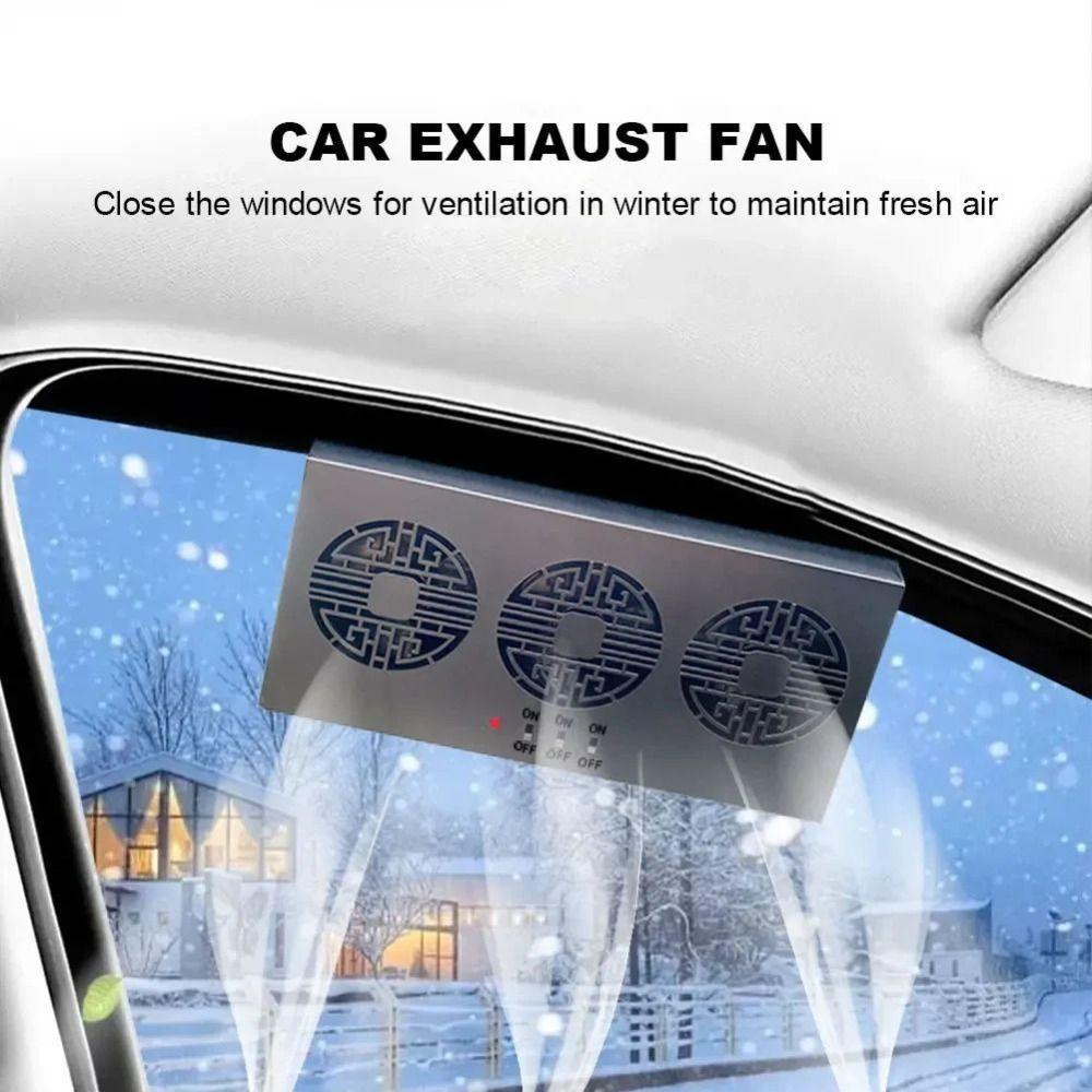 Vehicle Cooling Solar Powered Car Fan Solar Powered Cooling Fan Car Exhaust Fan Vehicle Cooling