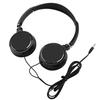 Over Ear 3.5mm Headset Adjustable Foldable Headphone Universal Wired Headphone  Computer