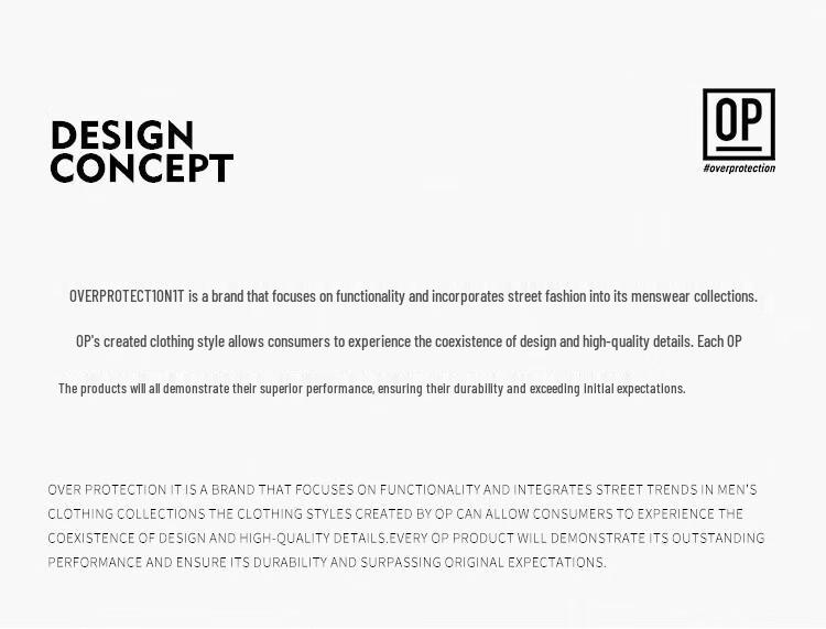 OVERPROTECTIONit Men's Retro Loose Wide-Leg Casual Pants