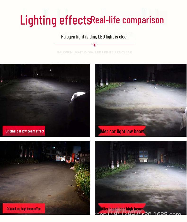 LED Headlight Assembly with Flowing Turn Signal for 09-21 Pajero V93/V87/V97