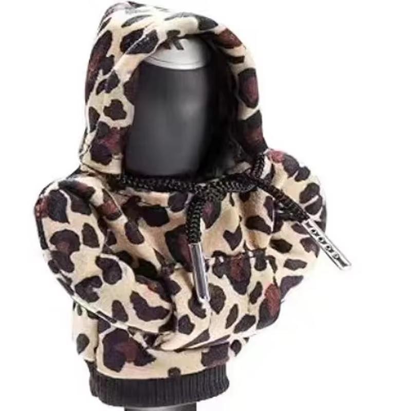 Зимний чехол на рычаг переключения передач для автомобиля, толстовка, чехол на рычаг переключения передач, украшение ручки переключения передач, ручной, автоматический, универсальный, декор салона автомобиля