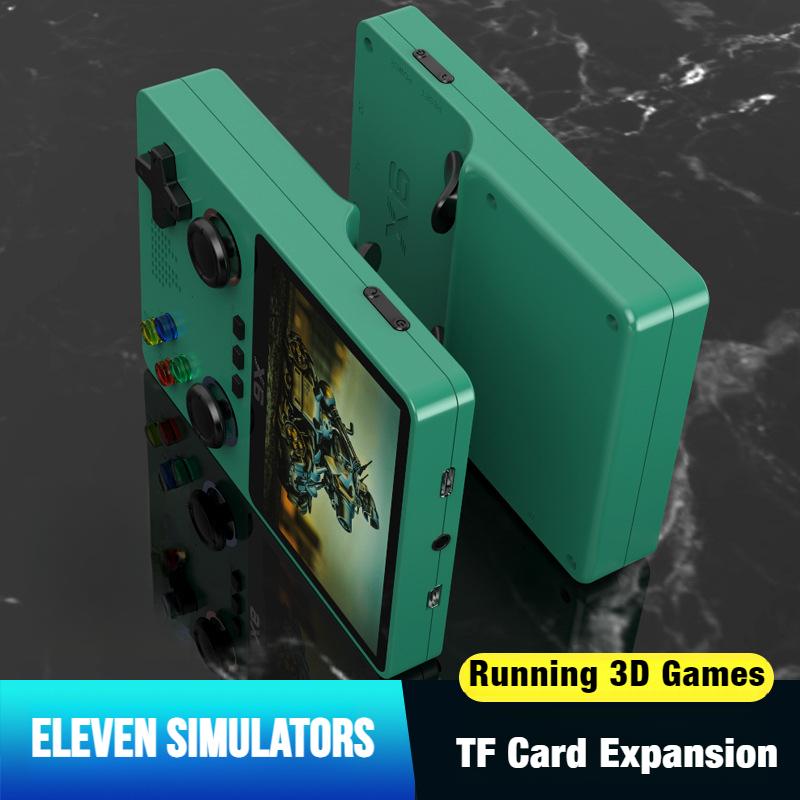 Портативная игровая консоль PSP высокого разрешения X6 с двойным джойстиком, аркадный симулятор GBA, поддерживающий бой двух игроков