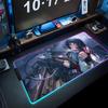Zenless zone zero Коврик для мыши RGB Игровой коврик для мыши Большой светодиодный коврик Настольный коврик для ПК Светящийся коврик для мыши Большие коврики для клавиатуры Настольный ковер С