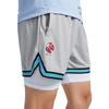Баскетбольные шорты Li Ning CBA Мужские Серебристо-серые AAPS027-2
