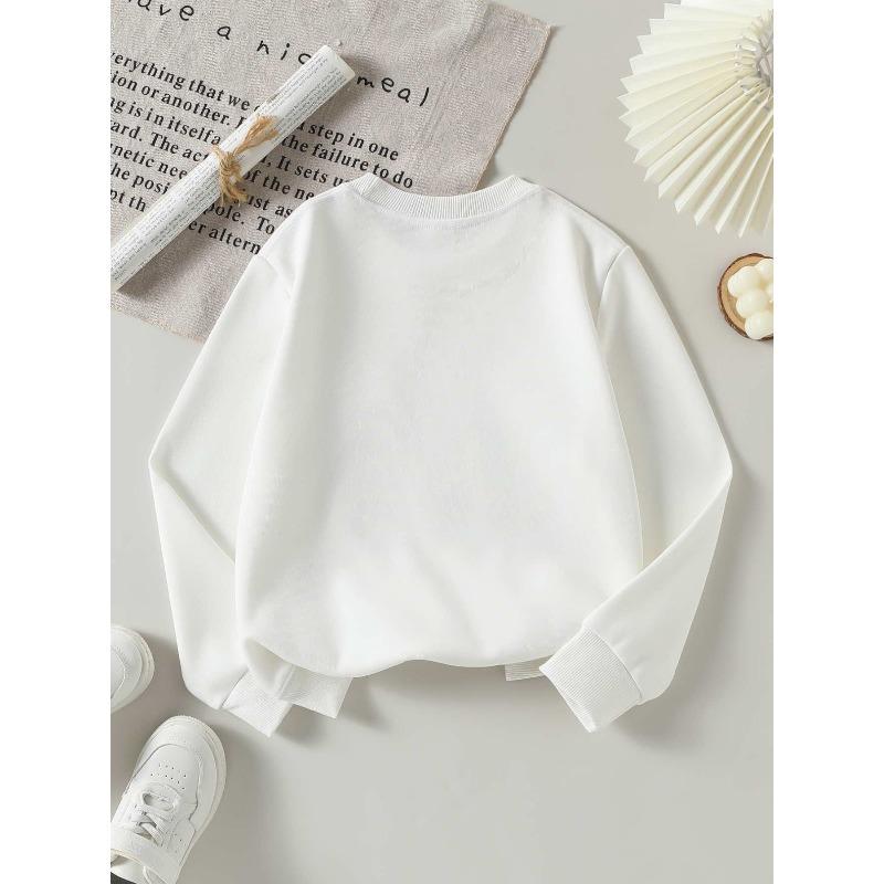 European sizes Crewneck Sweatshirt for Kids Featuring an Adorable Watercolor Penguin Design, Perfect for Sports And Casual Outings, Soft And Comfy