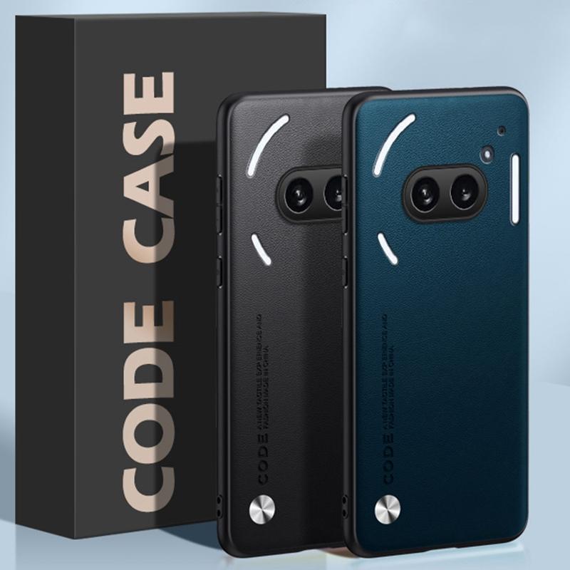 Роскошный чехол из искусственной кожи для Nothing Phone 2A Phone2A задняя крышка матовый TPU силиконовый противоударный чехол для телефона с полной защитой Coque