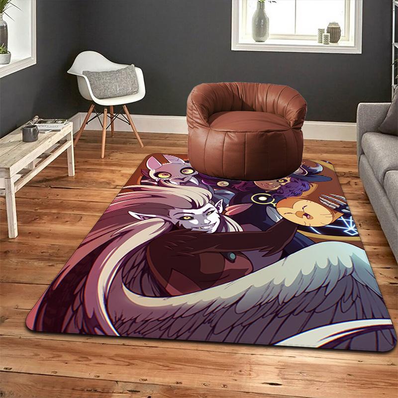 The Owl House Rug Floor Mat for Living Room or Bedroom Soft and Comfortable Carpet a Gift for Birthday and Holiday.NFF0928459