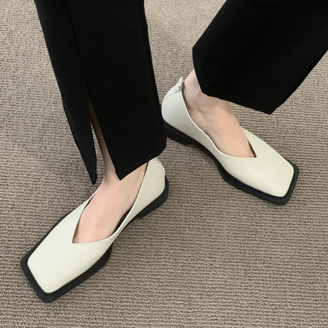 Spring Summer New Mary Janes Flats Shoes Lolita Retro Women Sandals Dress Fashion Chunky Shallow Shoes Pu Leather