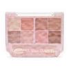 Petit Palette Eyes (Sparkling) S02 Macaron Candy Eyeshadow Glitter Palette Sheer Finish with Applicator