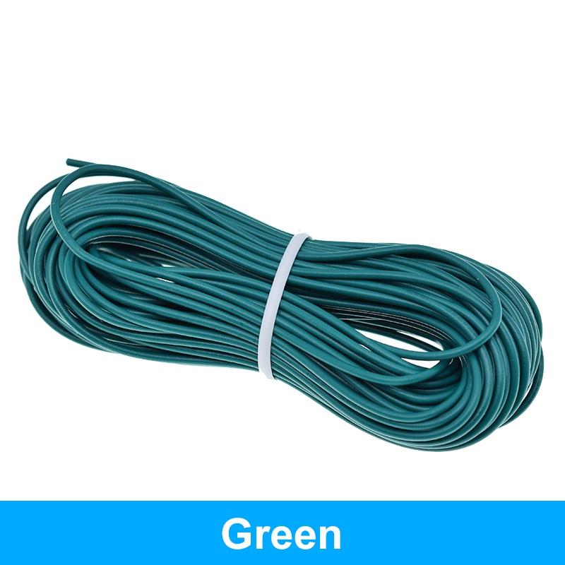 10-метровый монтажный провод 1007 24 AWG, 80°C / 300V, кабель для DIY-электроники, красный/черный/синий/желтый, для электронных компонентов