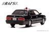 Scale Toyota Crown 1998 Police Headquarters Security Department VIP Protection Finished Model RAI'S 1/43 (JZS155Z) Vehicle,