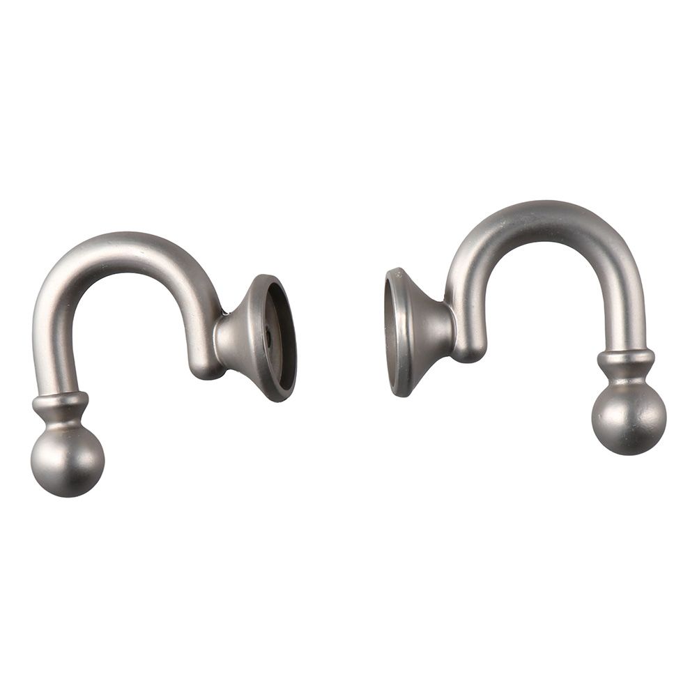 4 шт. Крючки-подхваты для штор из алюминиевого сплава 47 мм никель оконные драпировки подхваты настенные античная бронза одежда пальто полотенце