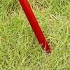 10PCS New Aluminium Alloy Tent Peg Nail Stakes with Rope