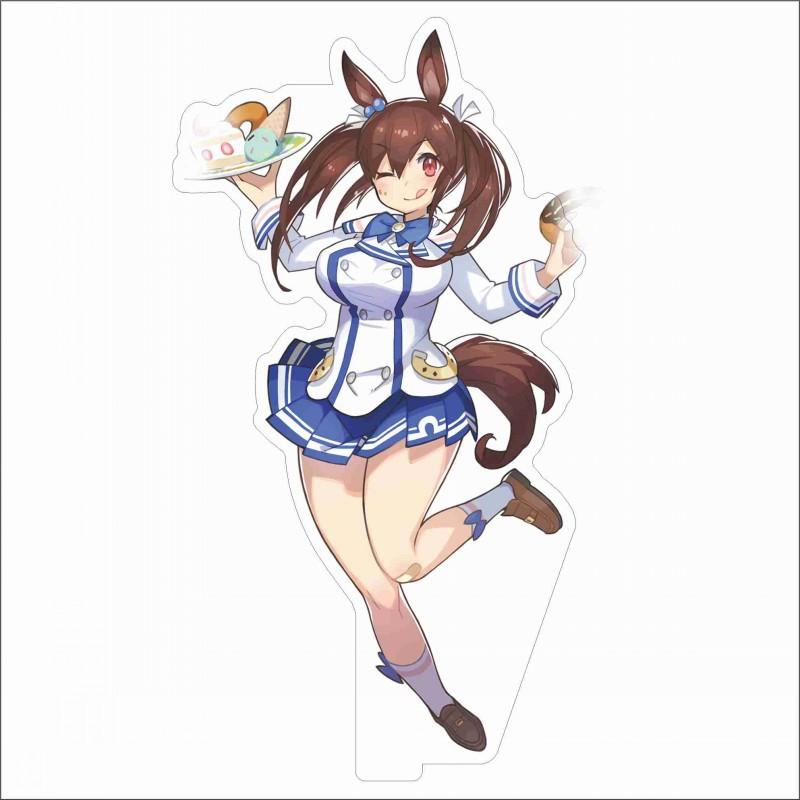 Япония красивая дербиль 15 см персонажи мультфильмов акриловая двухсторонняя подставка модель каваи милая офисная декоративная панель постоянные поклонники записи