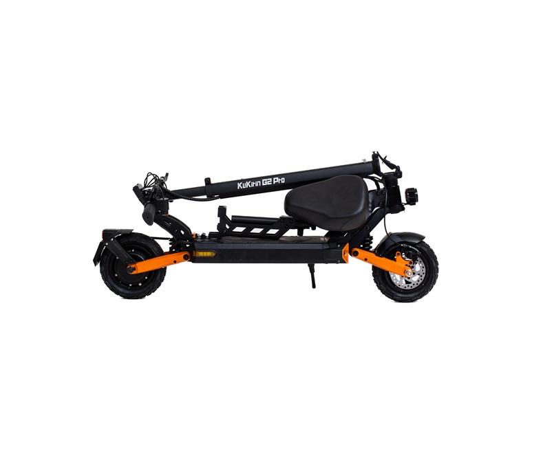 KuKirin Складной электросамокат G2 PRO 600 Вт с аккумулятором 48 В 15,6 Ач, запас хода 58 км, 45 км/ч, 9-дюймовые шины, портативный электросамокат