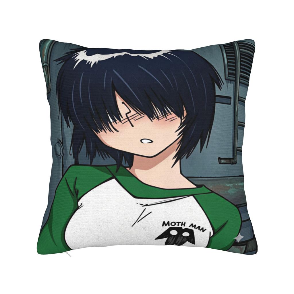 Pillow Cover Urabe Mikoto Mysterious Girlfriend X Kawaii Pillow Case For Chair Sofa Home Decor Pillowcases