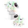 with LED Dog Walking Dancing Toy Plastic Robot Electronic Dog  Children's Christmas Gift