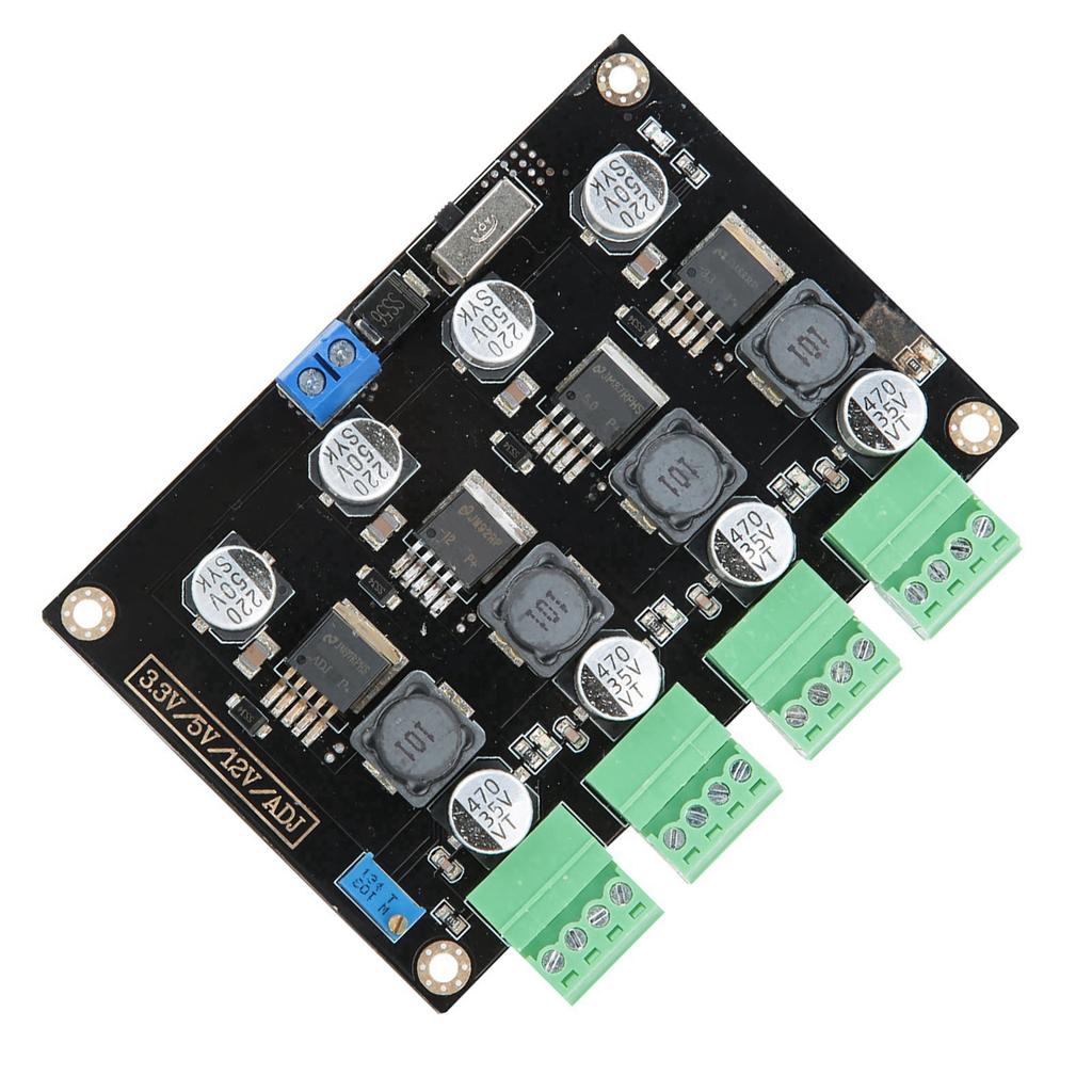 Multi-Channel Switching Power Supply Module with 3.3V5V12VADJ Adjustable Voltage Output Converter