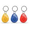 10Pcs Key Fob Access Control Card Proximity Chip RFID Tags Access Card ID Badge Keyfobs Token Ring