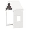 Bunk Bed with Canopy White 80x200 cm Solid Pine Wood