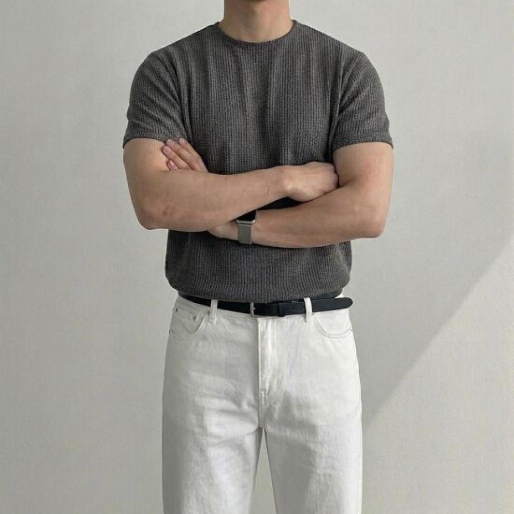 Onl Men S Crop Semi muScle FiT T ShirT