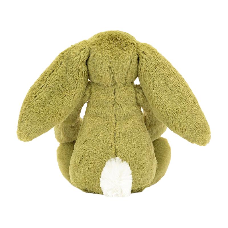 Jellycat Кролик Бонни Мох Маленькая Успокаивающая Кукла Плюшевая Кукла Высота 18 см
