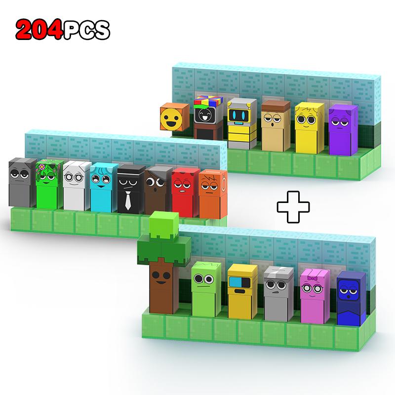 Новые фигурки Sprunki Магнитные блоки Игрушки Incrediboxs Sprunki Магнитные игрушки STEM Сенсорные игрушки для малышей Рождественский подарок на день рождения