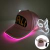 LED Light up Baseball Hat Flashing Glow Rave Party Cap luminous hat for Women Men Hip-hop Club Purim festival parade Supplies