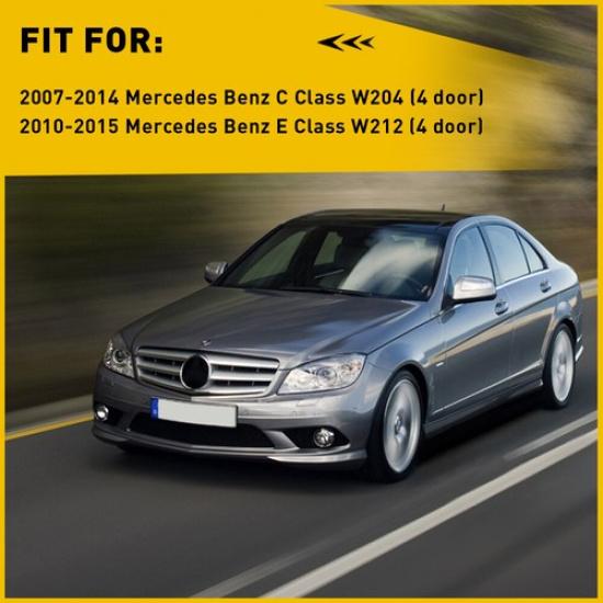 Fit 2010-2015 Mercedes Benz E W212 Car Lock Unlock Door Switch Button Trim Cover