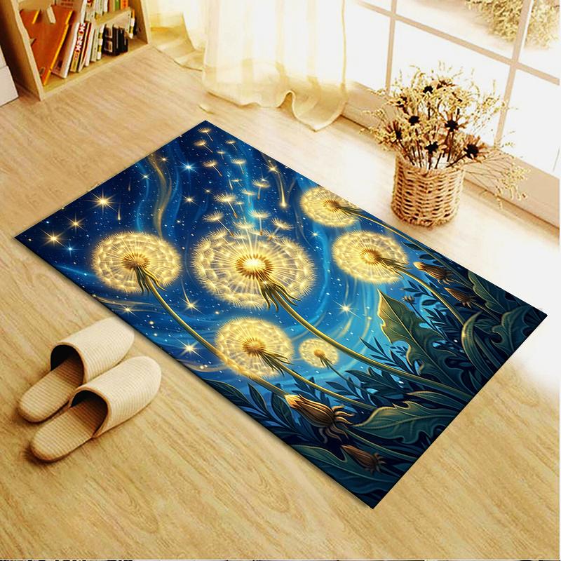 2025 New Dandelion Carpet Rug for Living Room Bedroom Home Sofa Decoration,Kids play Non-slip Floor Mat