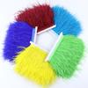 Ostrich Hair Cloth Edge Dress Dress Accessories Skirt Feather Trim With 10-15Cm Tassel
