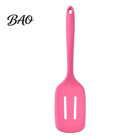Kitchen Gift for Housewarming Pink Utensil, Food Grade Silicone Cooking Tool, Non-stick Heat Non Stick Pot Spatula Resistant Cookware, Ergonomic