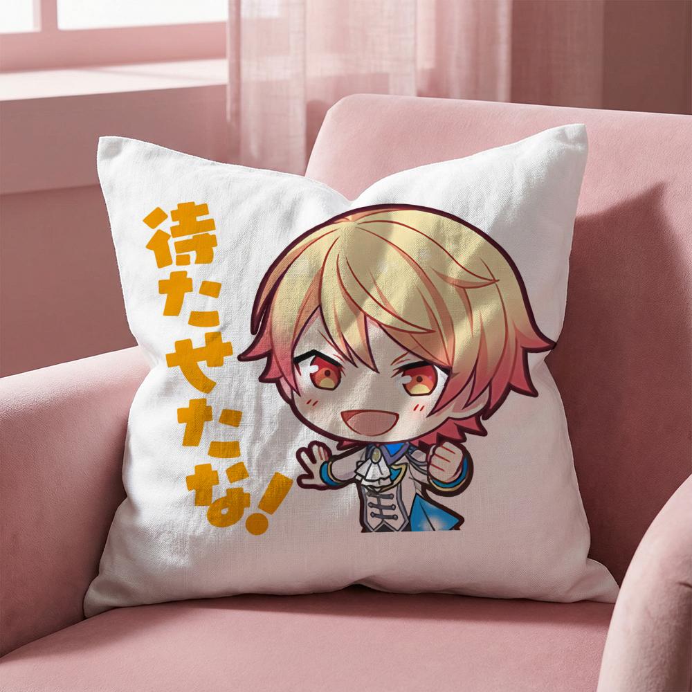 Чехол для подушки T-Tsukasa T-Tenma, Чехол для подушки для разных помещений, для дома и автомобиля - Двусторонний, Мягкий и прочный для повседневного использования