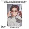 ATEEZ Золотой час. Часть 2. Makestar Pocaalbum Luckydraw Фотокарточка KPOP K-POP