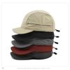 Japanese Style Short Brim Baseball Cap Nylon Peaked Cap Versatile Sun Hat  Men