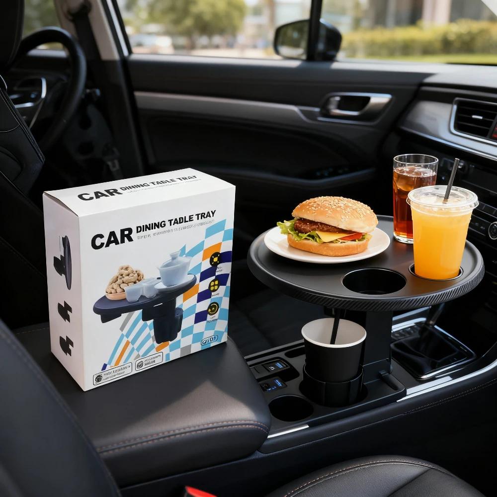 Подставка для стакана в автомобиль - Расширяющийся поднос - Консольный ящик для хранения для седанов и минивэнов - Держатель для напитков для салона General Motors - Стойка для хранения