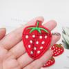 14PC 14PC Appliques Fruits Embroidered Decorative Patches Red Strawberry  Shirts