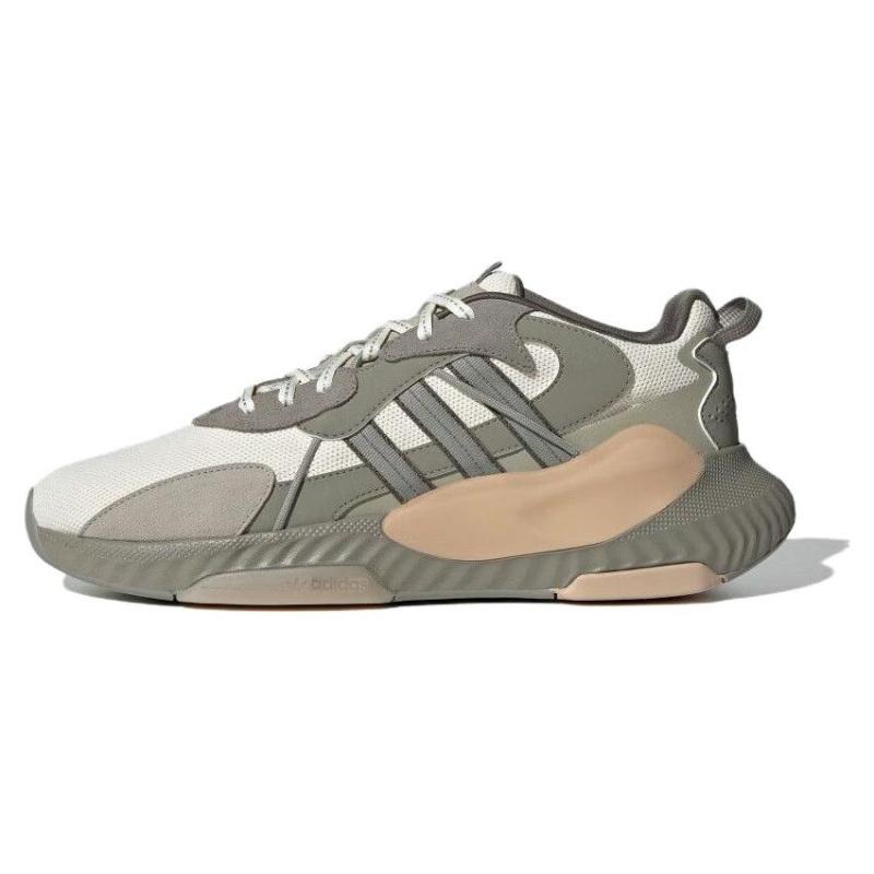adidas Оригинальные кроссовки Hi-Tail бежевого и оливково-зеленого цвета ID1126