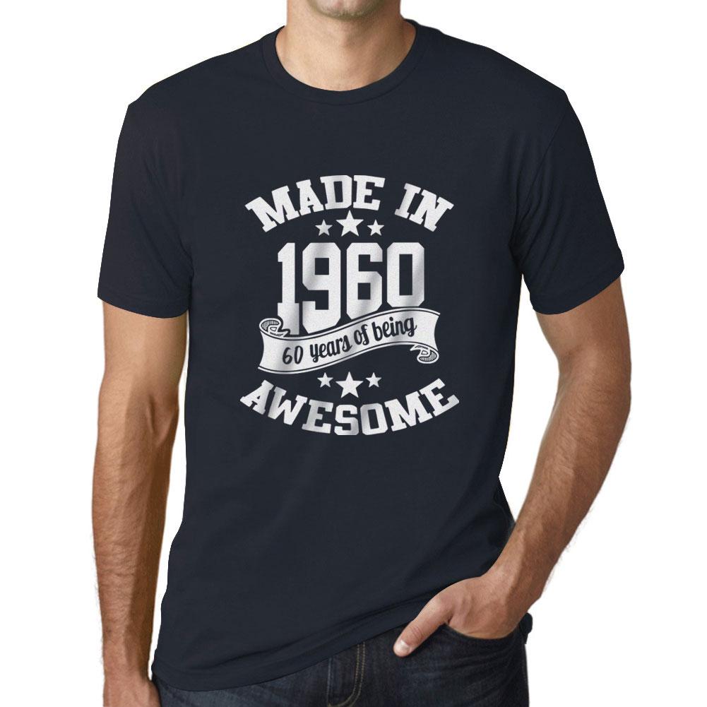 ULTRABASIC - Homme T-shirt Graphique Made In 1960 Idee Cadeau T-shirt Pour Le 60e Anniversaire Army