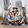 Elvis Presley: Rock 'n' Roll King Blanket Ultra-Soft Perfect for Bed Picnics Sofa Four Seasons Multipurpose Warmthful Decor