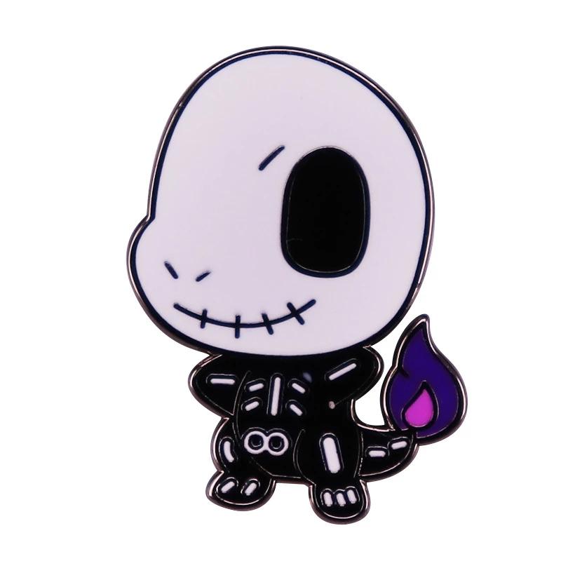 Anime Pokemon Charmander Enamel Pins Collect Kawaii Dinosaur Metal Cartoon Brooch Backpack Hat Bag Collar Lapel Badges 6