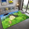 Japanese Amime My Neighbor Totoro Cartoon Floor Mats Bedroom Living Room Soft Carpet Non-slip Area Rug