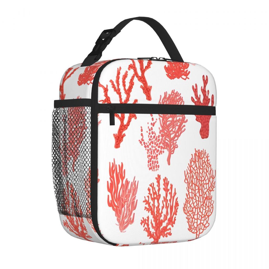Bestselling Living Corals In The Sea Sporty Camping Lunch Bag Garden Party Thermal Food Carrier