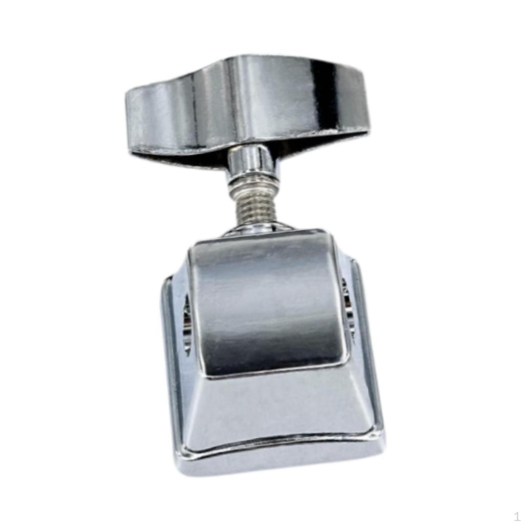 Кронштейн для крепления барабана, простая в установке профессиональная опорная пластина для бас-тома джазовая сменная металлическая ножка