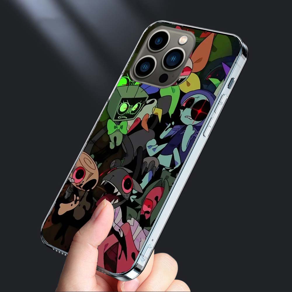 Чехол для телефона Dandys World Game для iPhone 16E 15 Pro 14 Plus 17E 16 17 Pro Max Air 11 12 13 Mini Ударопрочный Capa Милый Чехол TPU