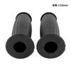 Kijima 201-6333 Motorcycle, Motorcycle Parts, Barrel Shaped Mini Grip, 4.3 x 0.8 inches (110 x 22.2 mm), Non-Piercing, Black