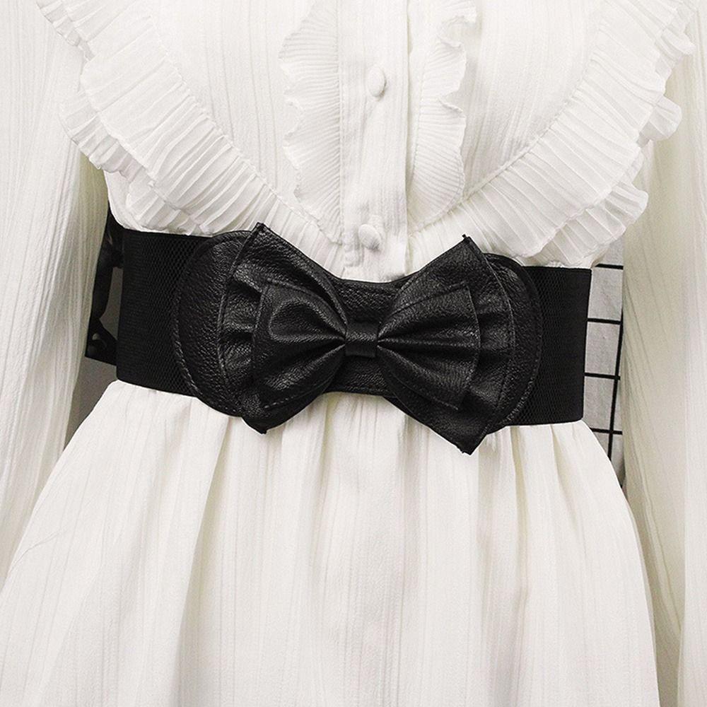 Wide Waist Belts Women Waistband Stretch Waist Strap Elastic Belts