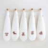 5pcs Cotton Baby Towel Set Soft and Absorbent Baby Bath Face Saliva Towel Newborn Accessories Baby Care Items