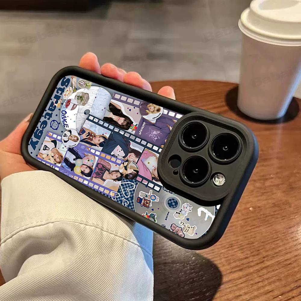 Чехол для телефона Kpop T-Twice для IPhone 17 16 15 14 13 12 11 Pro Max Plus